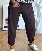 Pantalon Gabriel marron TU 36/42