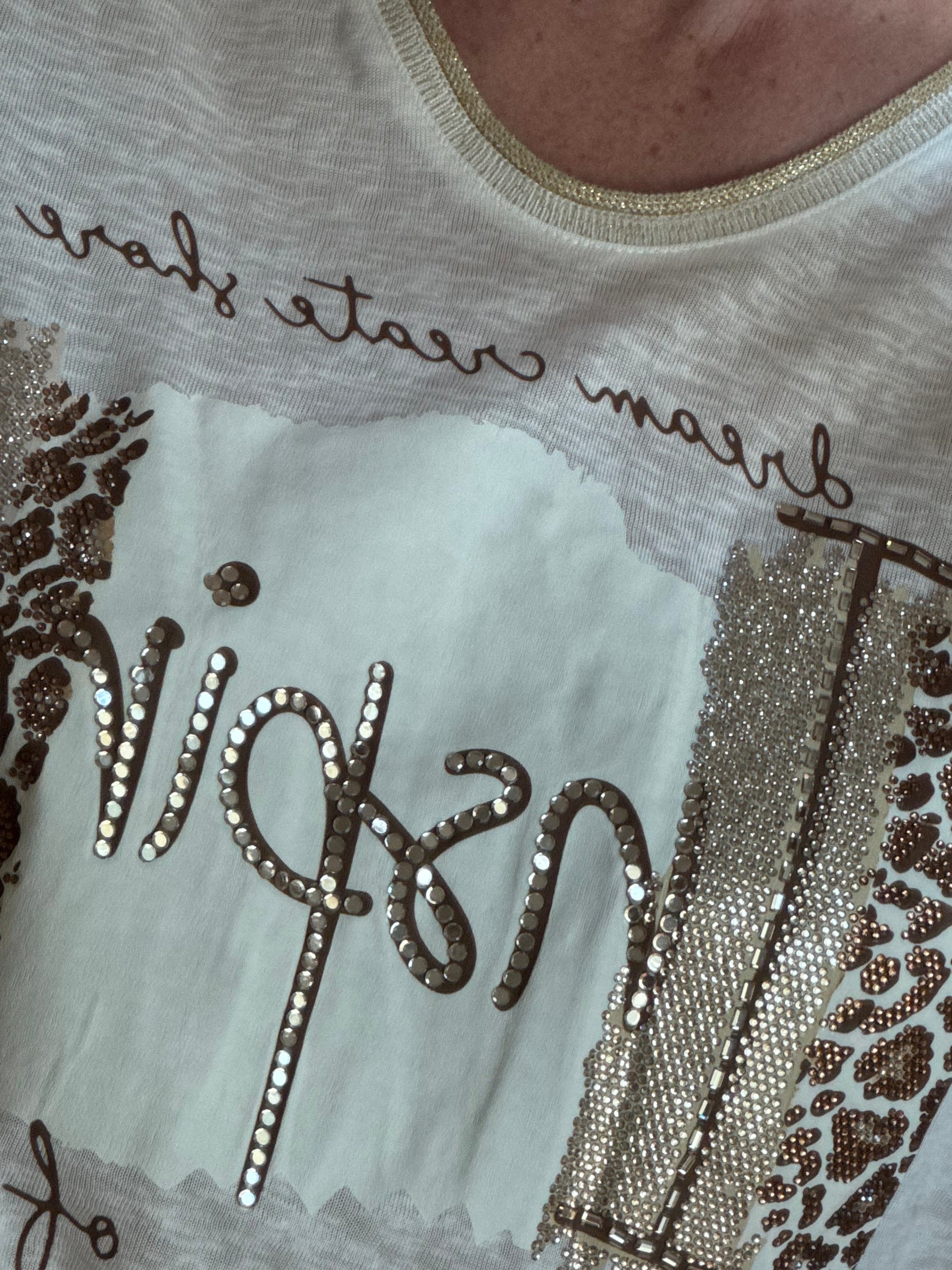 Teeshirt Inspire blanc TU 38/46
