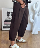 Pantalon Gabriel marron TU 36/42