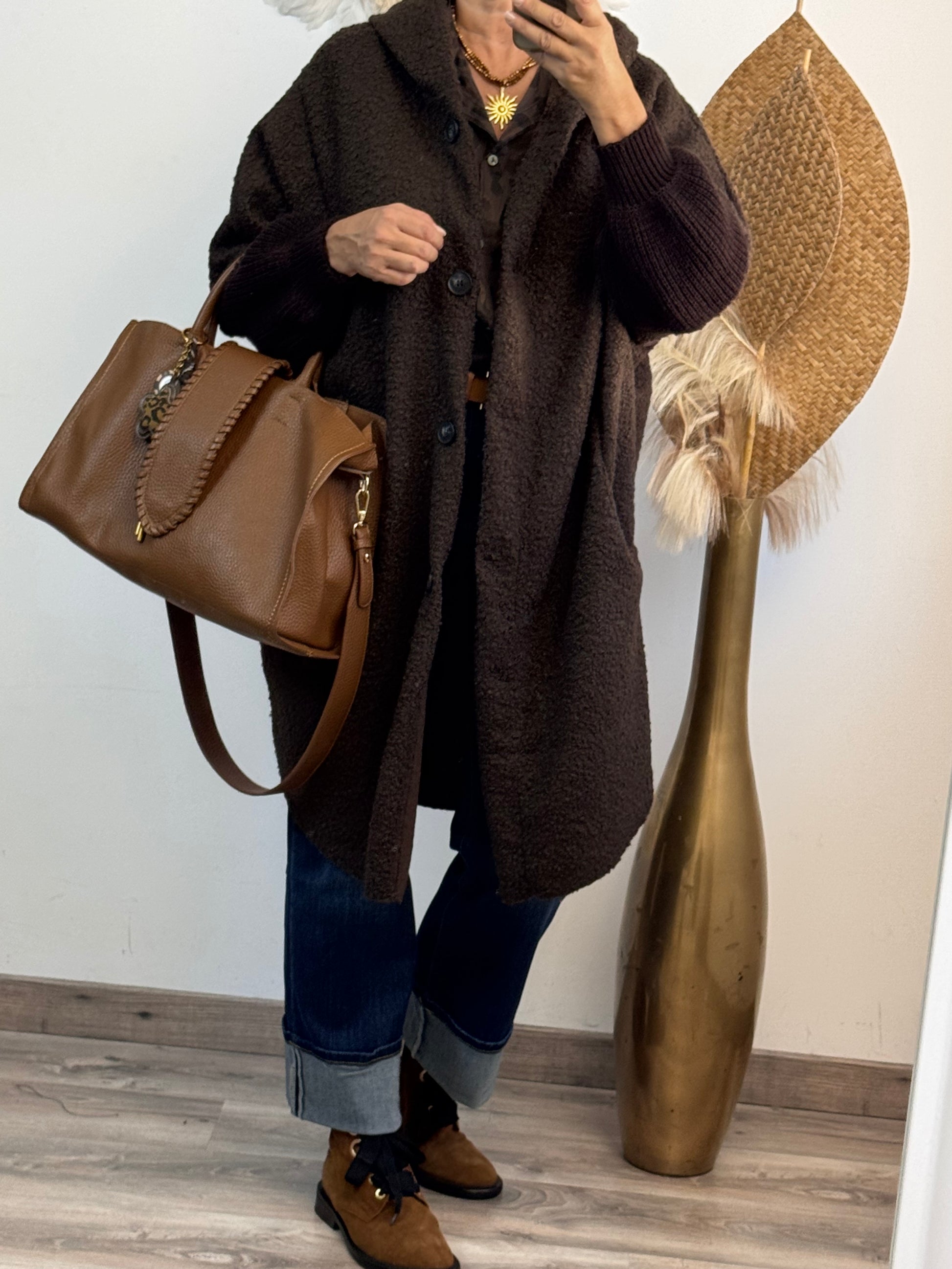 Manteau Marceau marron