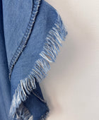 Robe en lyocell bleu denim