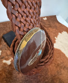 Ceinture bohème boucle tête de buffle