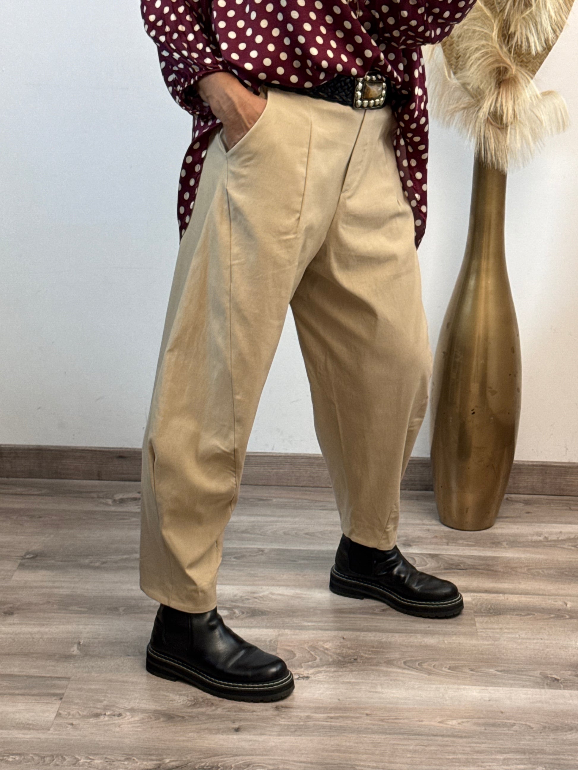 Pantalon Alex beige