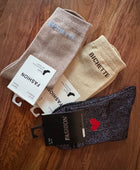 Chaussettes cœur brillantes 36/41