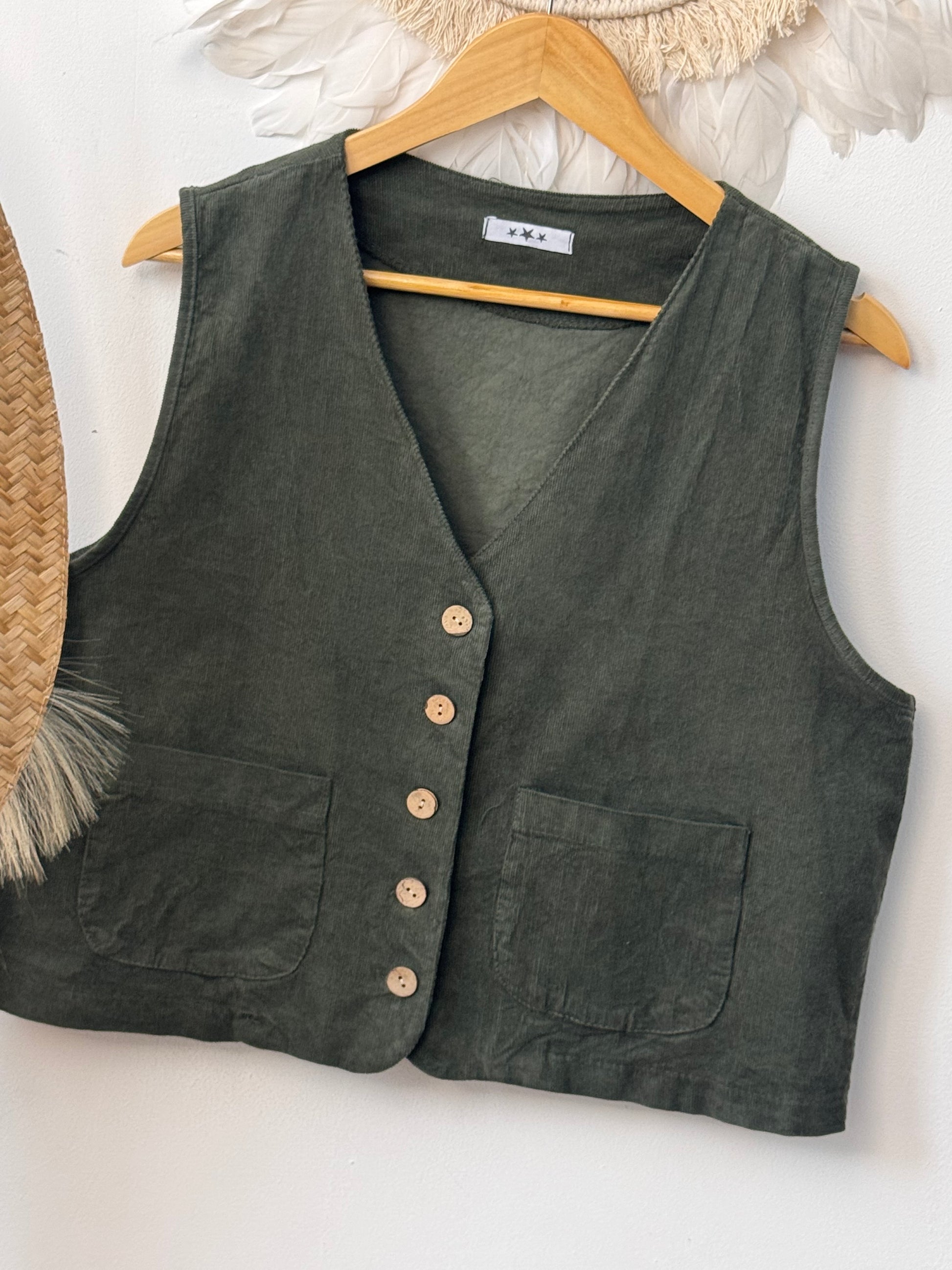 Gilet Antonin kaki