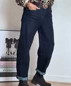 Jeans ballon brut