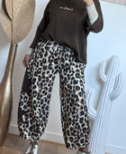 Pantalon jog Wild Star Leo crème