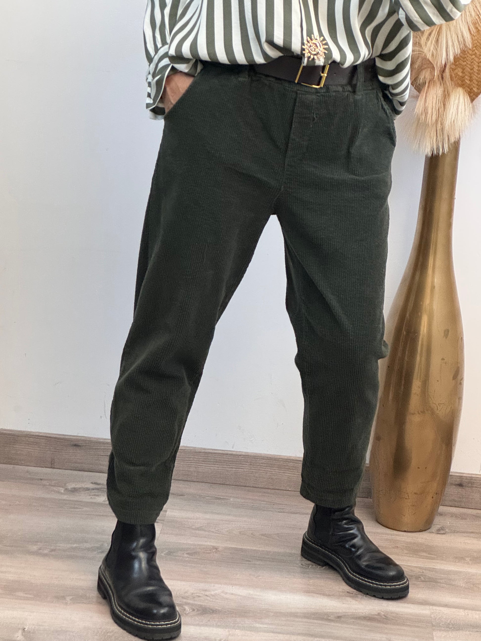 Pantalon Jules kaki