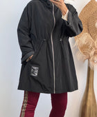 Veste coupe vent noire