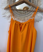Robe longue Agathe orange