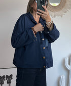 Veste casuel gold marine