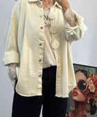 Veste Nina jeans crème