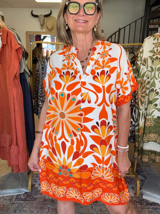 Robe Emma orange