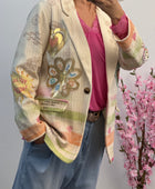 Veste blazer love et œil