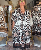 Robe Emma version longue noire TU 40/48