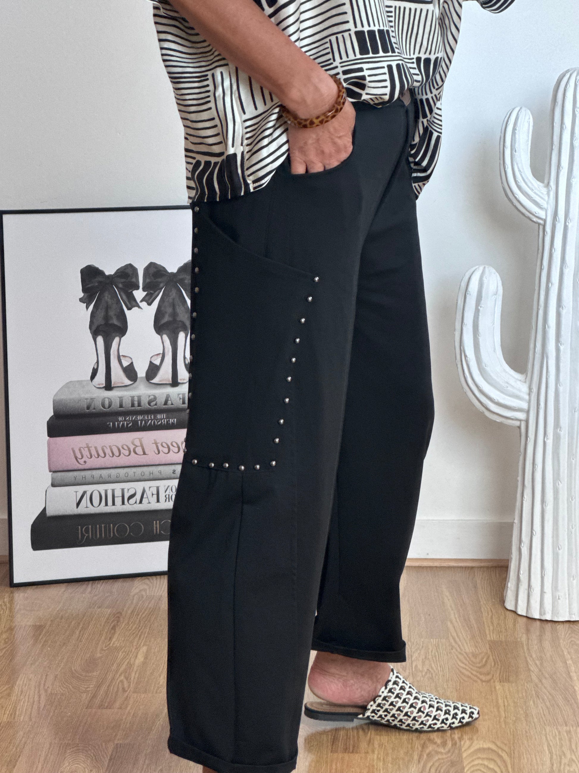 Pantalon noir love TU 38/46