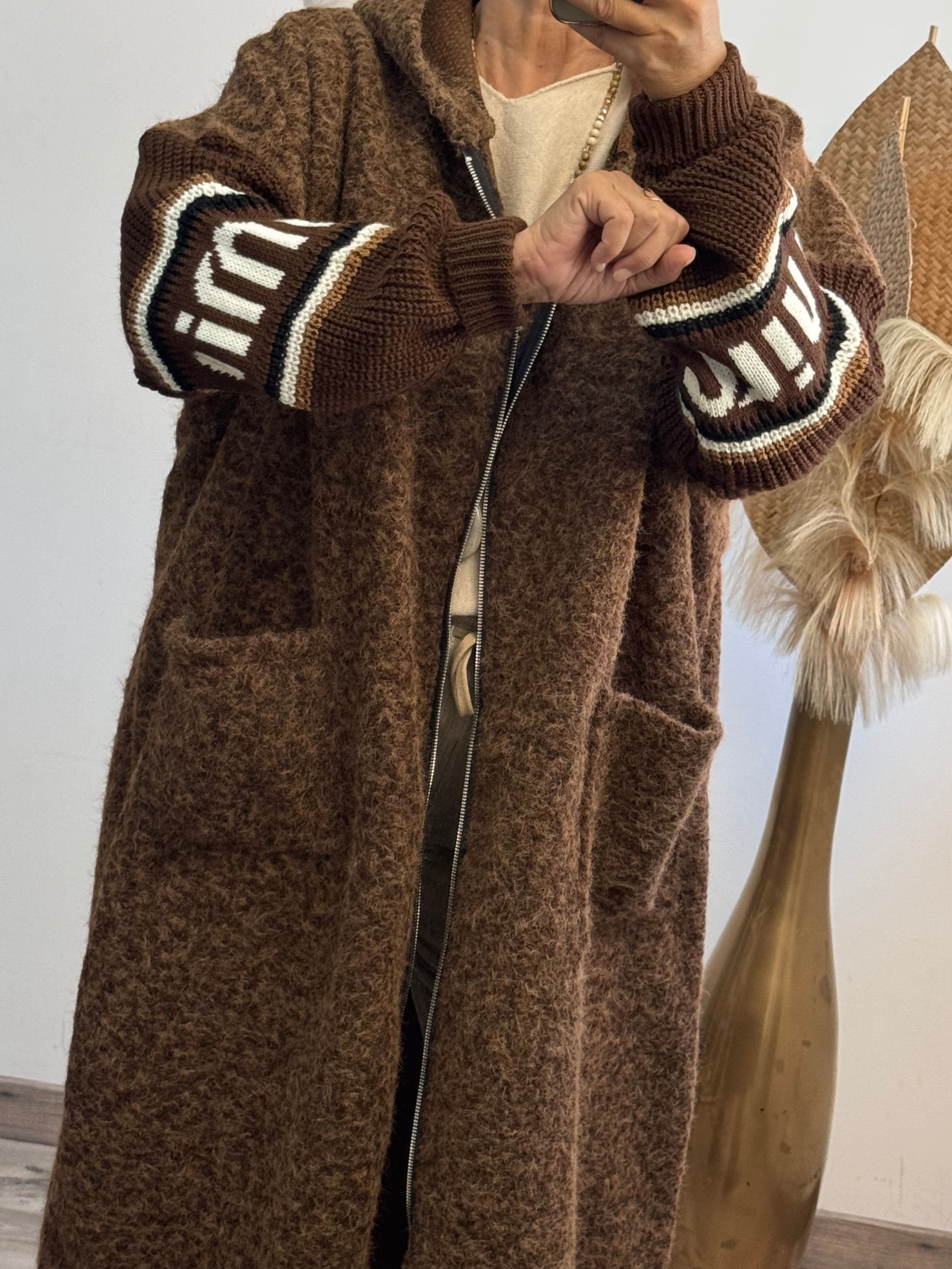 Manteau Esteban marron