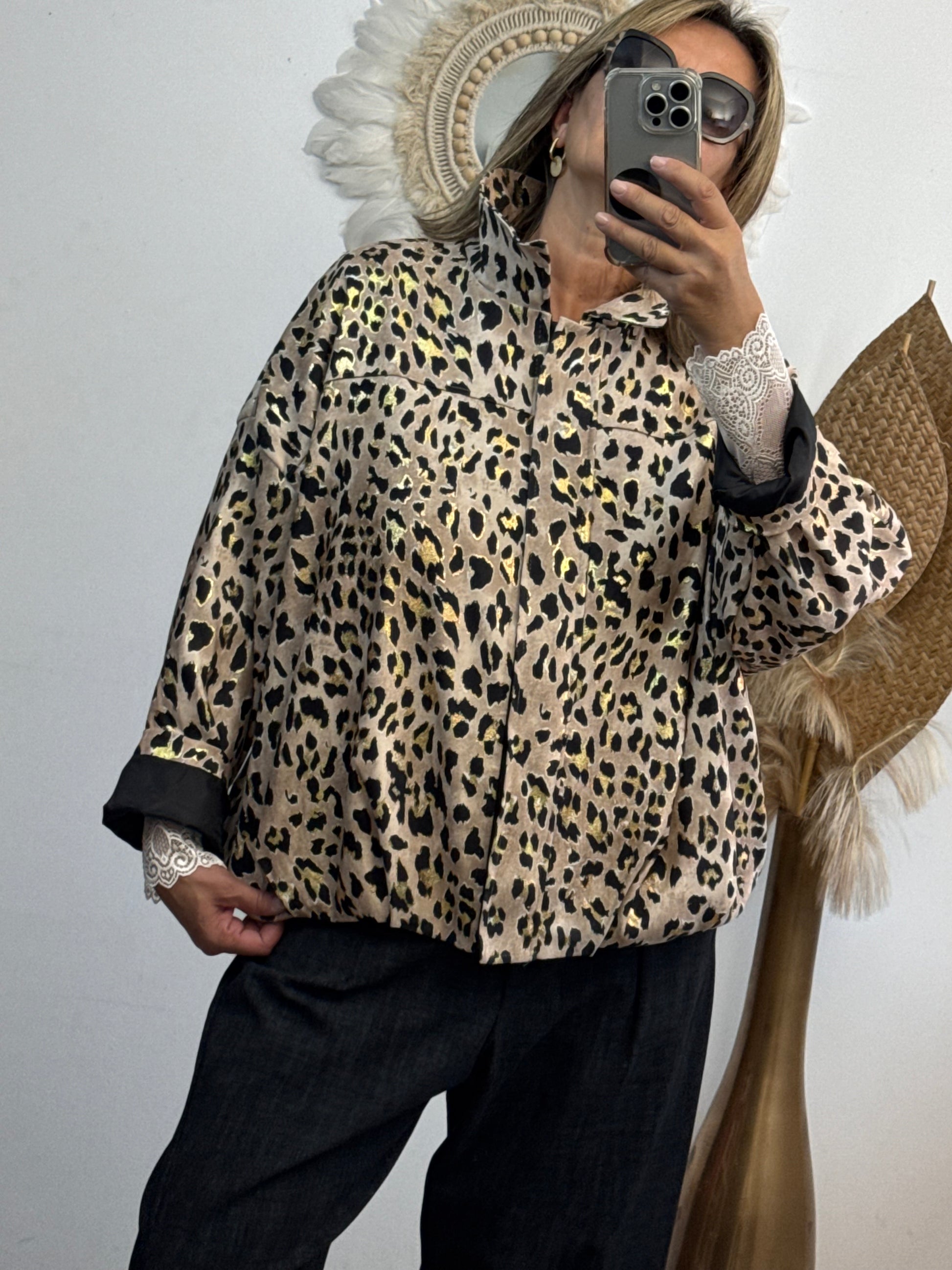 Blouson oversize Léo