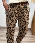 Pantalon Léo taupe
