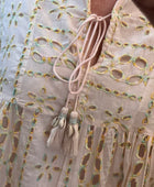 Tunique ou robe d’été bohème rose poudré