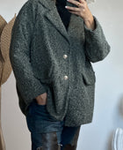 Veste moumoute kaki