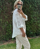 Chemise Nina broderie blanche