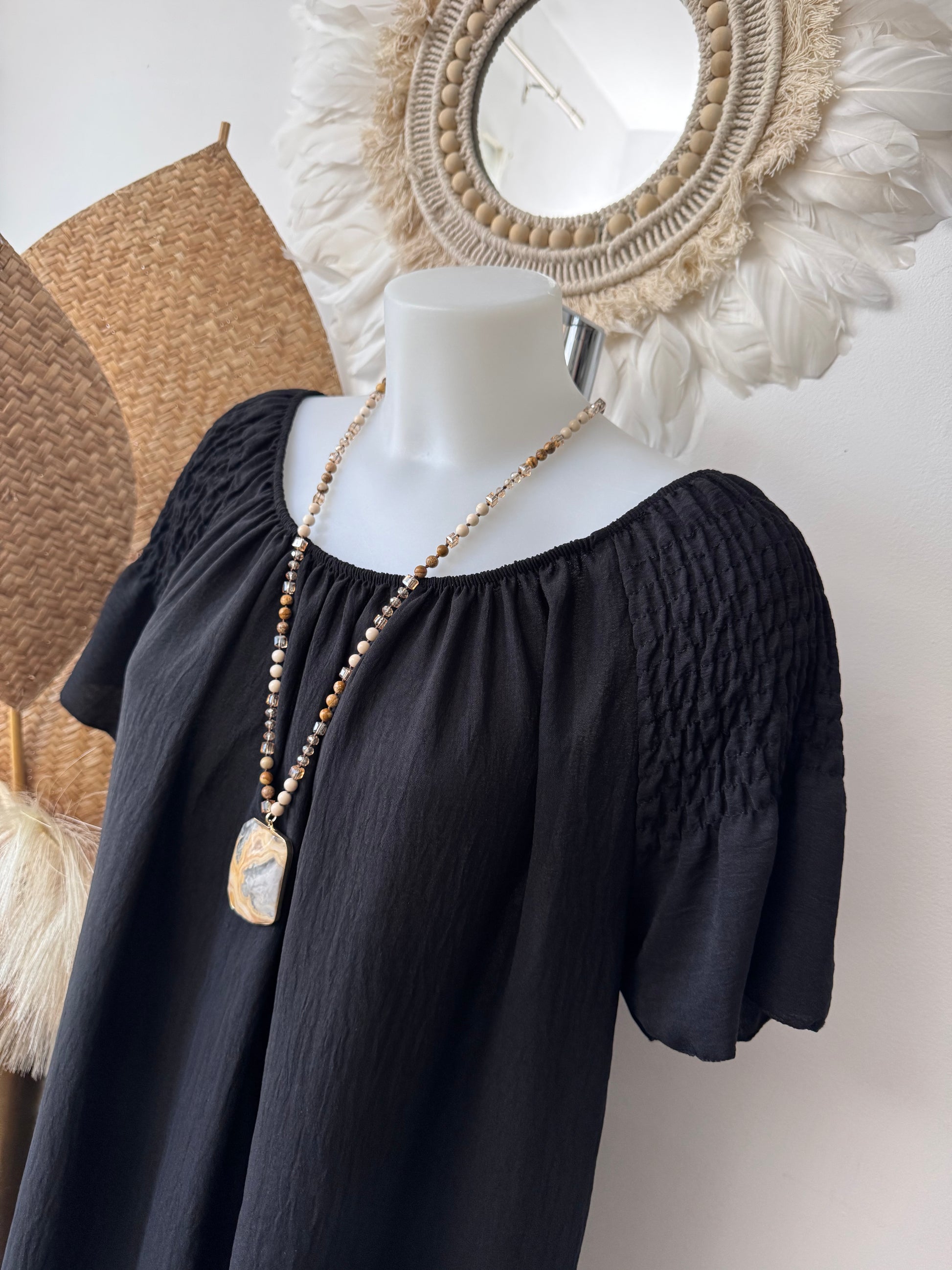 Robe Clara noire TU 42/48