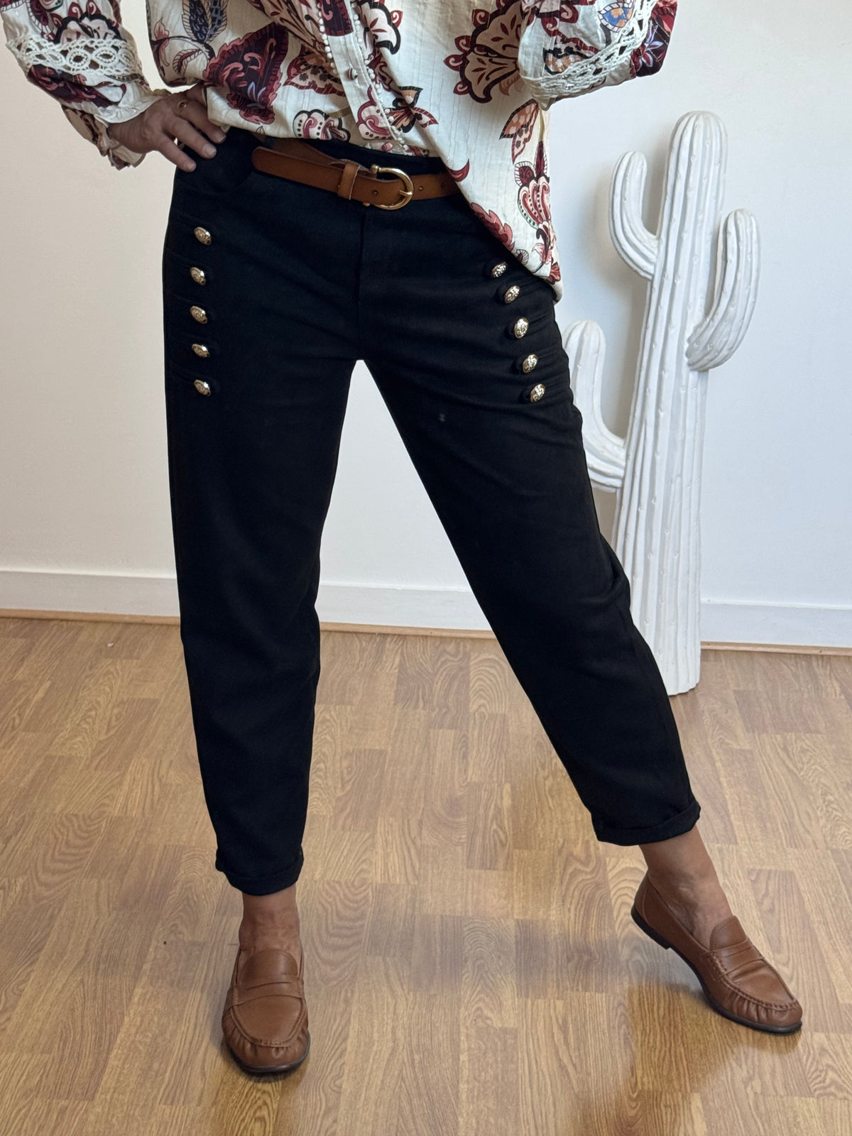 Pantalon officier noir TU 36/42