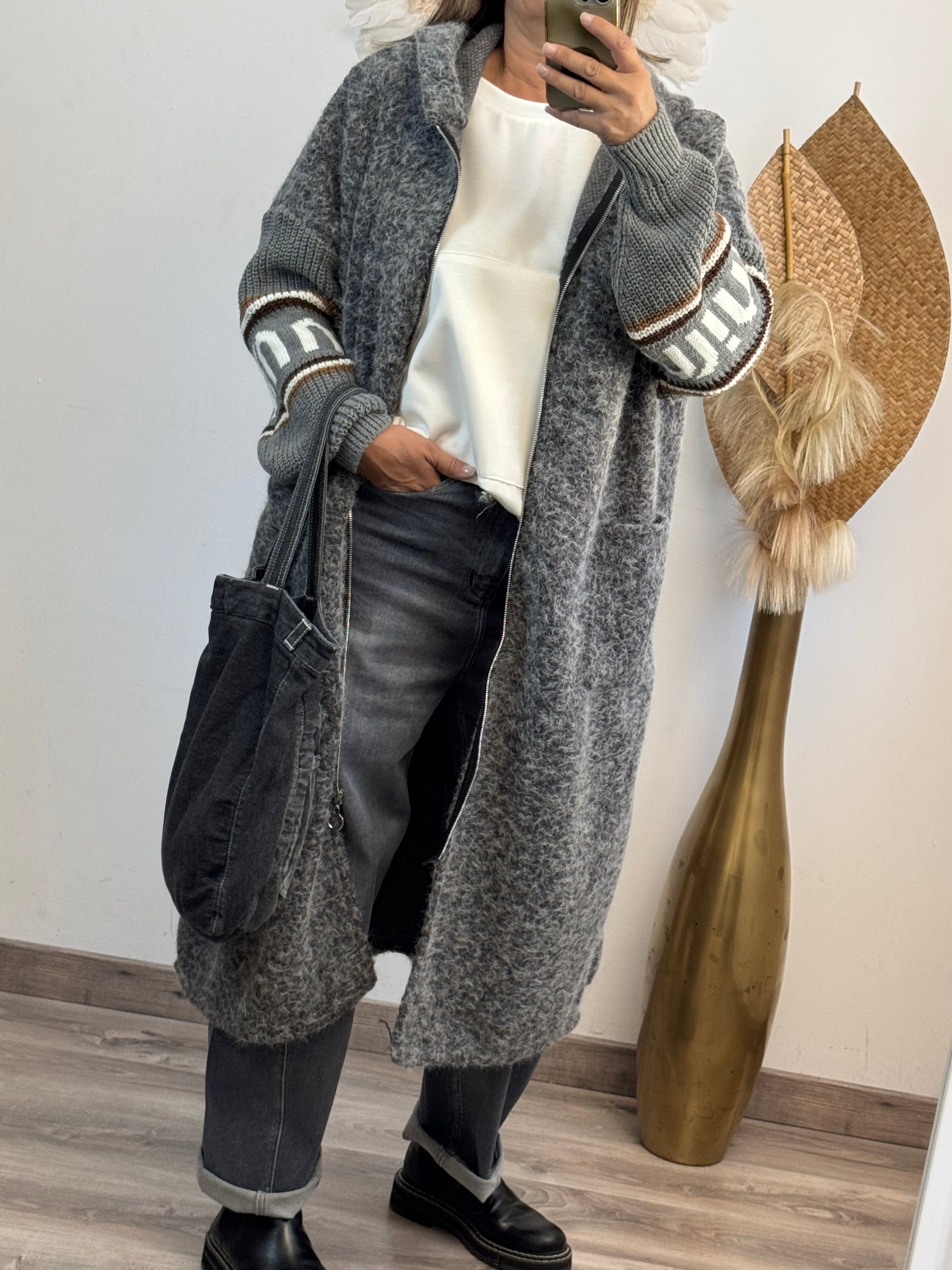 Manteau Esteban gris