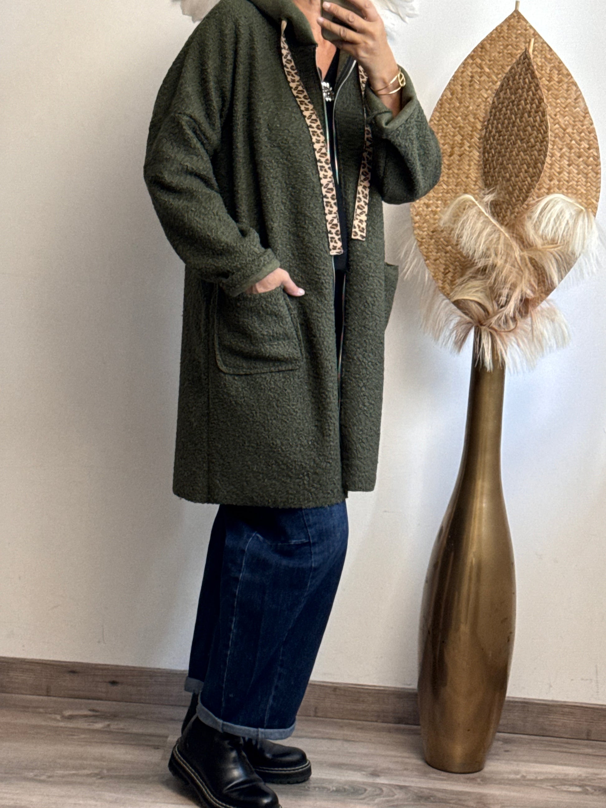 Manteau Jules kaki