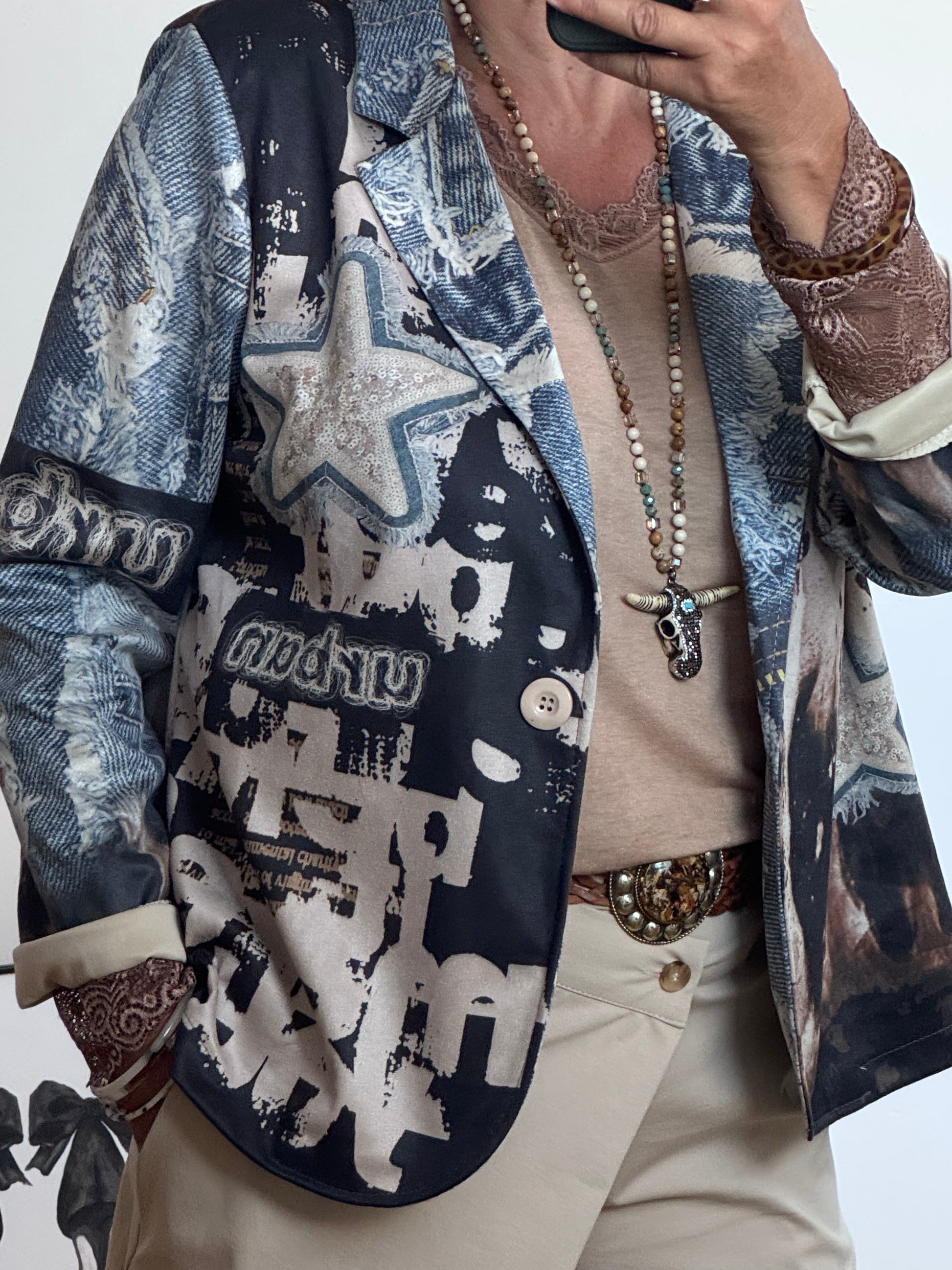 Blazer suédine urban