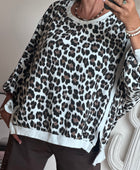 Sweat-Shirt oversize Léo blanc TU 37/50