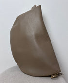 Sac banane cuir beige  + 2 sangles