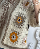 Gilet boheme crochet