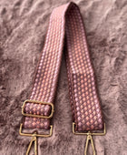 Sangle ou bandoulière pour sac à main bleue