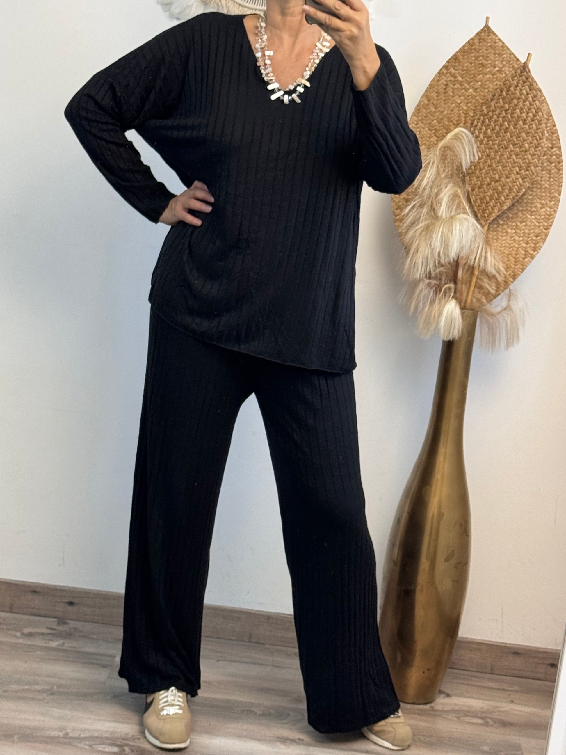 Ensemble cocooning noir TU 40/48