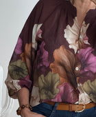 Blouse Lola lie de vin