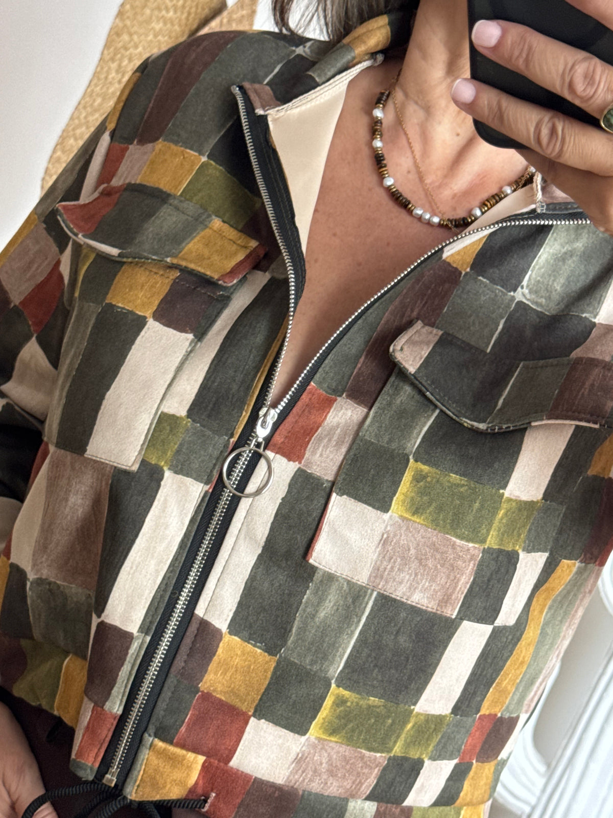 Veste Ambre kaki