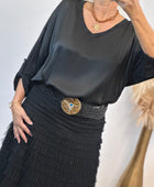 Haut bi matière noir