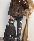 Veste fausse fourrure Coline