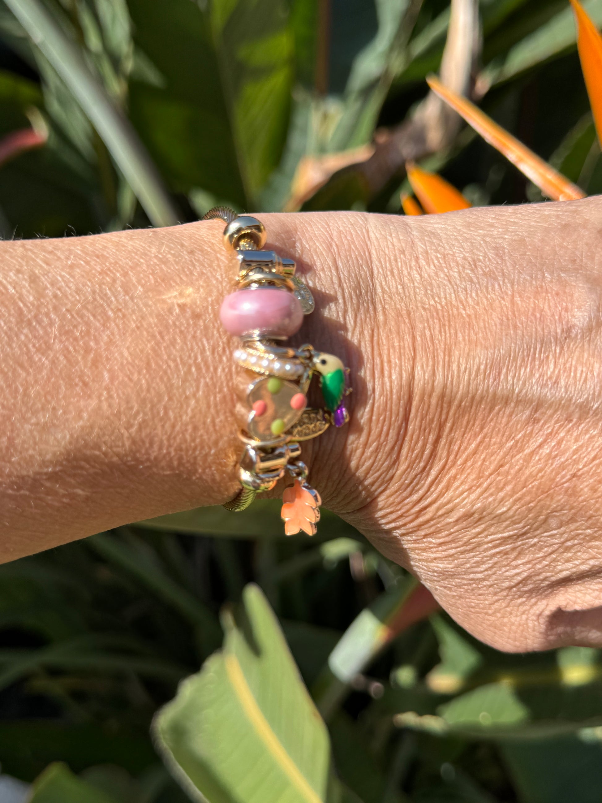 Bracelet ajustable breloques