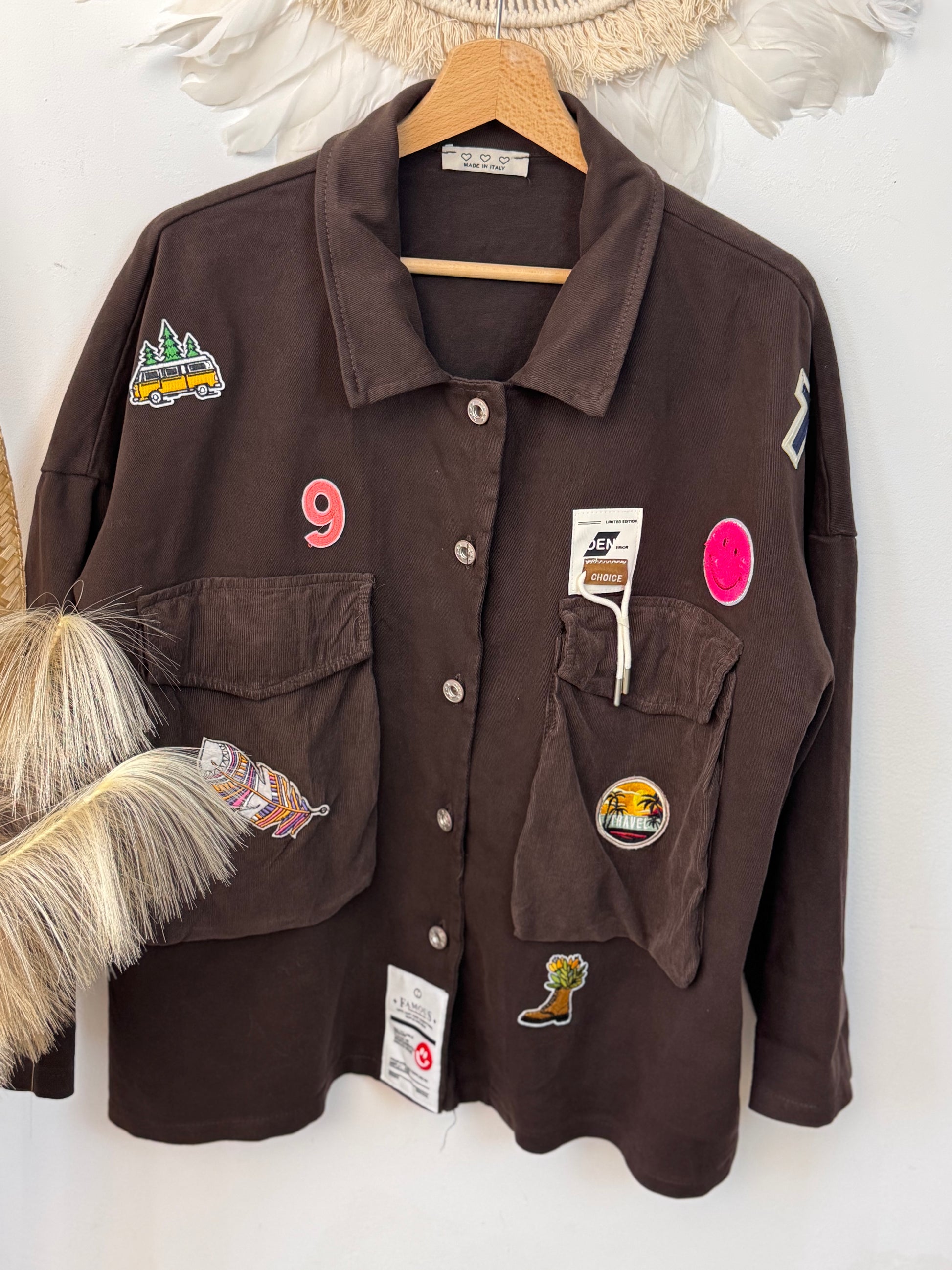 Veste marron casuel