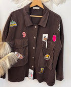 Veste marron casuel