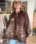 Blouse étoile dorée