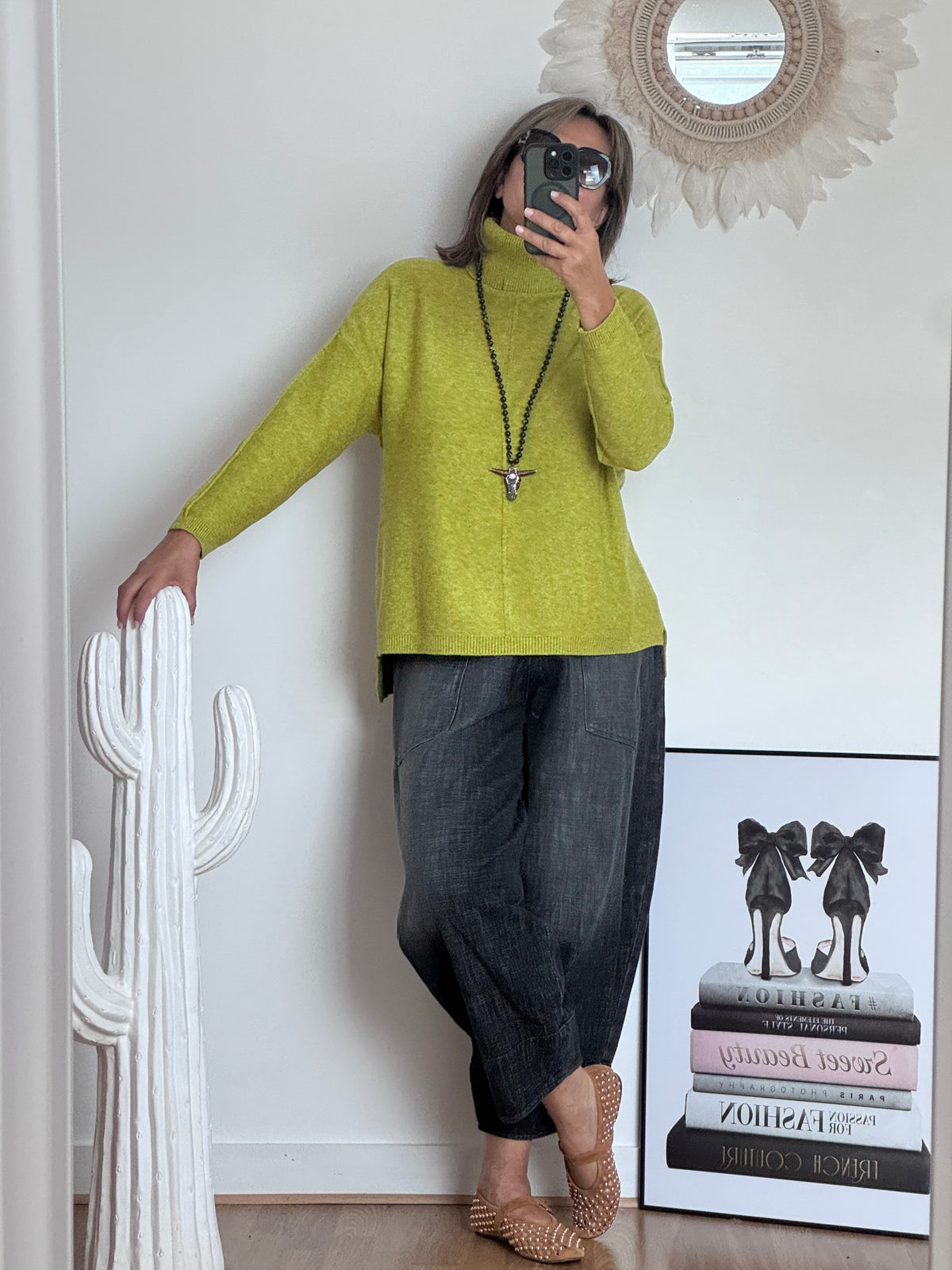 Pull So Chic vert