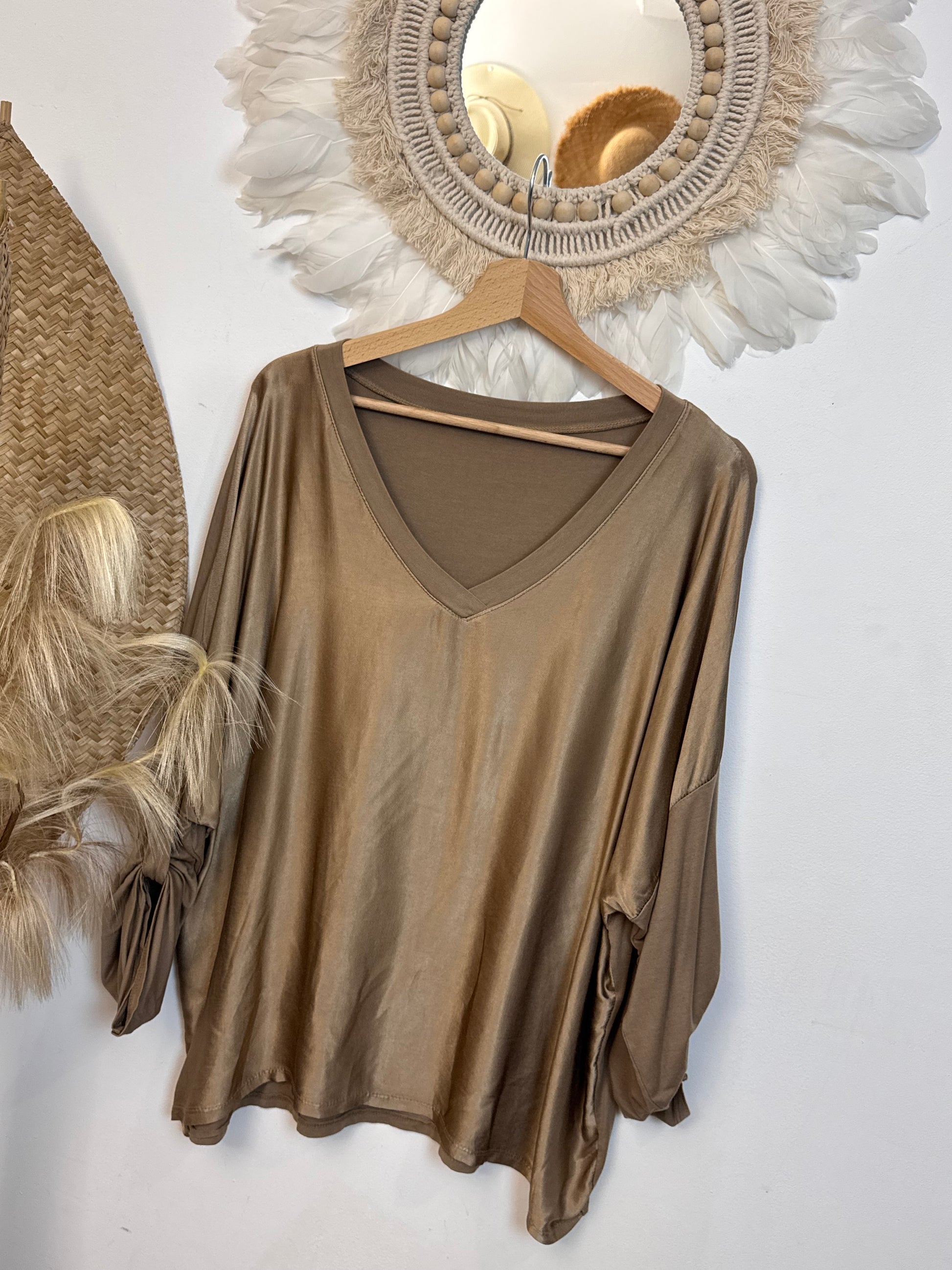 Haut bi matière moka