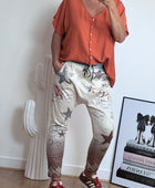 Pantalon baggy suédine TU 36/42