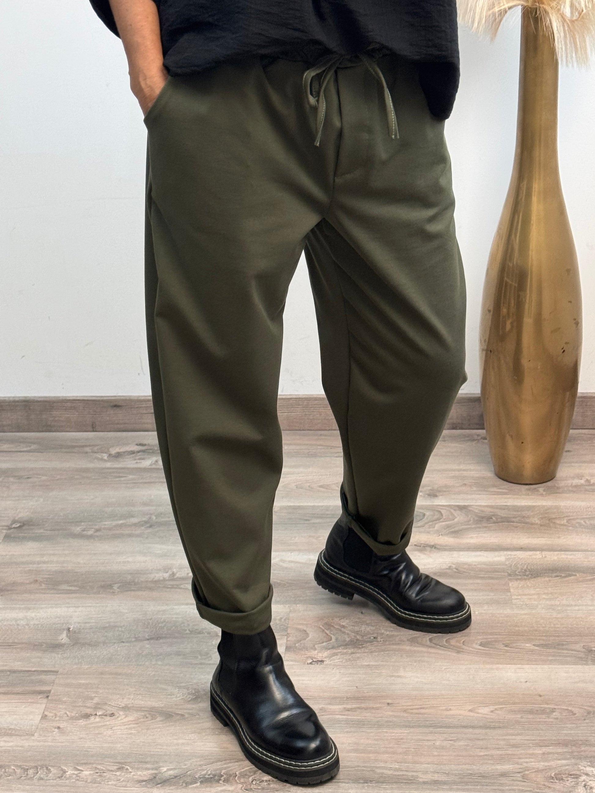 Pantalon Sacha kaki TU 42/50