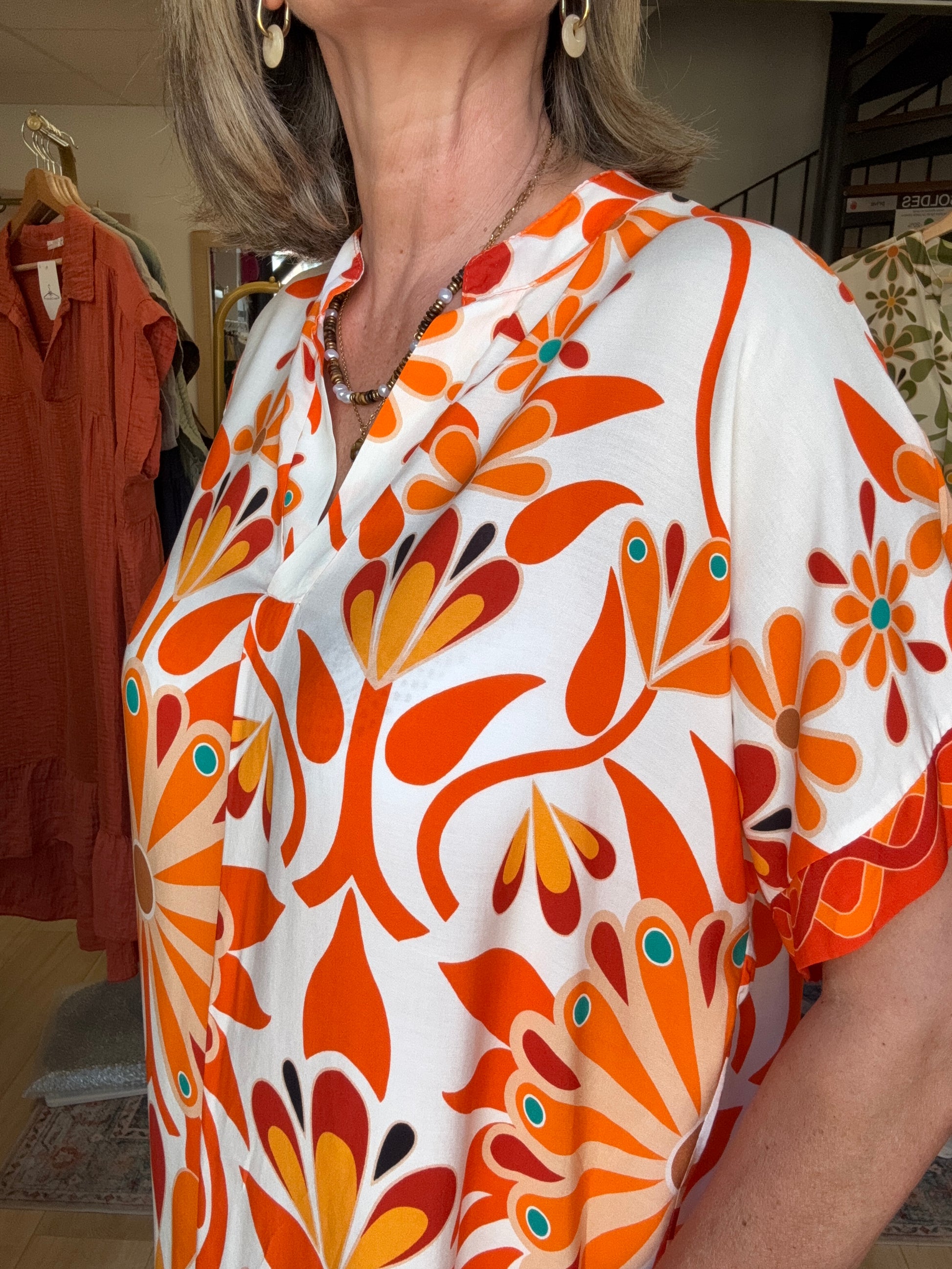 Robe Emma orange