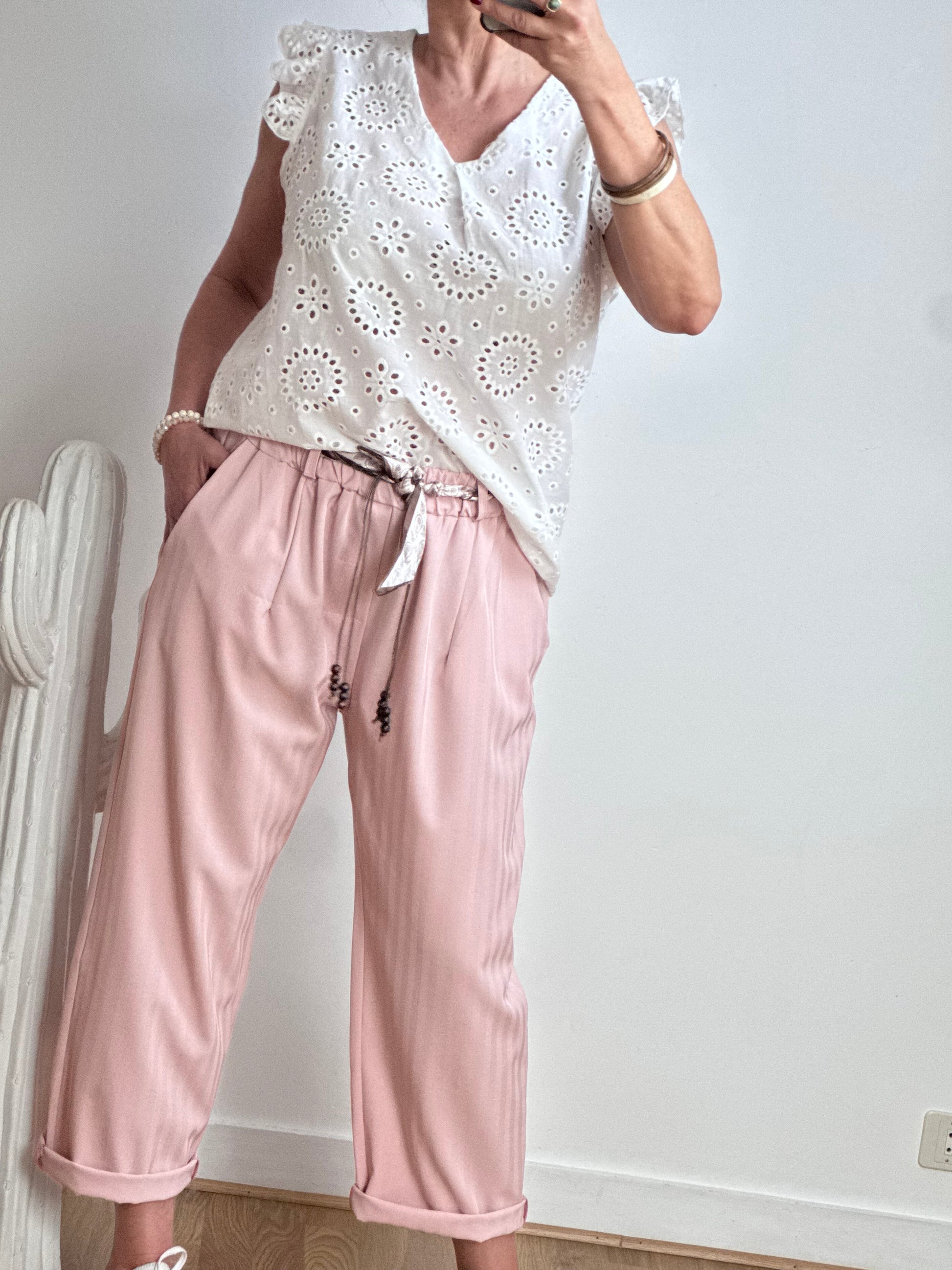 Blouse Louisette blanche TU 38/46